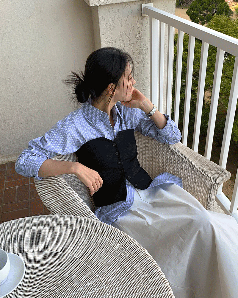 오닝 뷔스티에 (3colors)