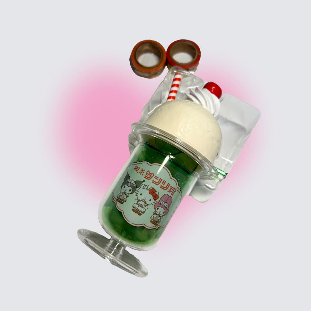 산리오 킷사텐 메론소다 커터기 마이멜로디 쿠로미 헬로키티 시나모롤 폼폼푸린 포차코