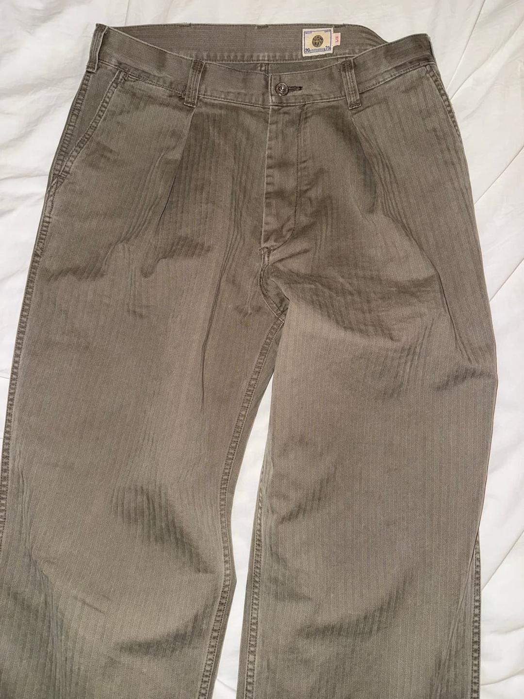 Khakis Adsum HBT Pant Olive Drab Large | 후루츠패밀리