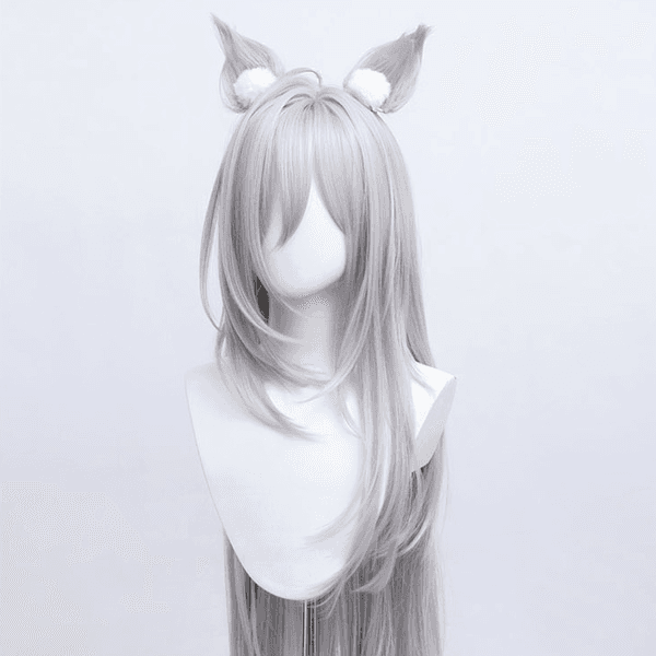 블루 아카이브 - 쿠로코 코스프레 가발 (시로코 흑화ver)