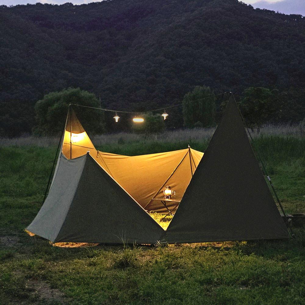 포레스트유 A형 파이어쉘터 불멍 쉘터 텐트 A-FIRE SHELTER