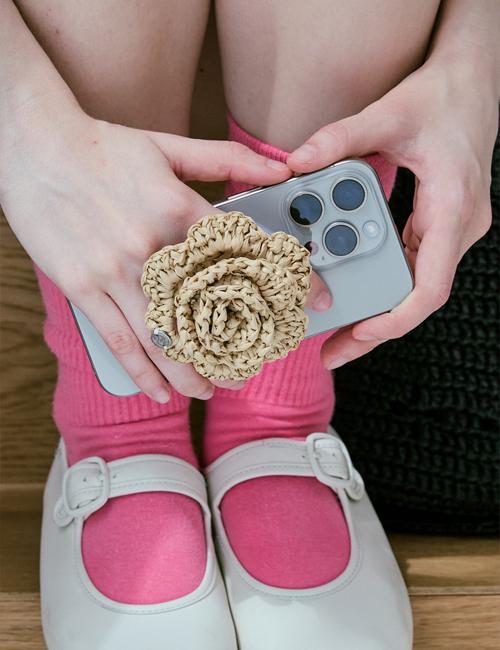 No.226 / Raffia Camellia Griptok