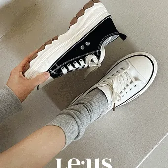 ❤️주문급상승❤️(당일발송) [MADE] 신디 키높이 플랫폼 스니커즈 통굽 운동화 2TYPE(4.5cm) 로우탑 하이탑 캔버스