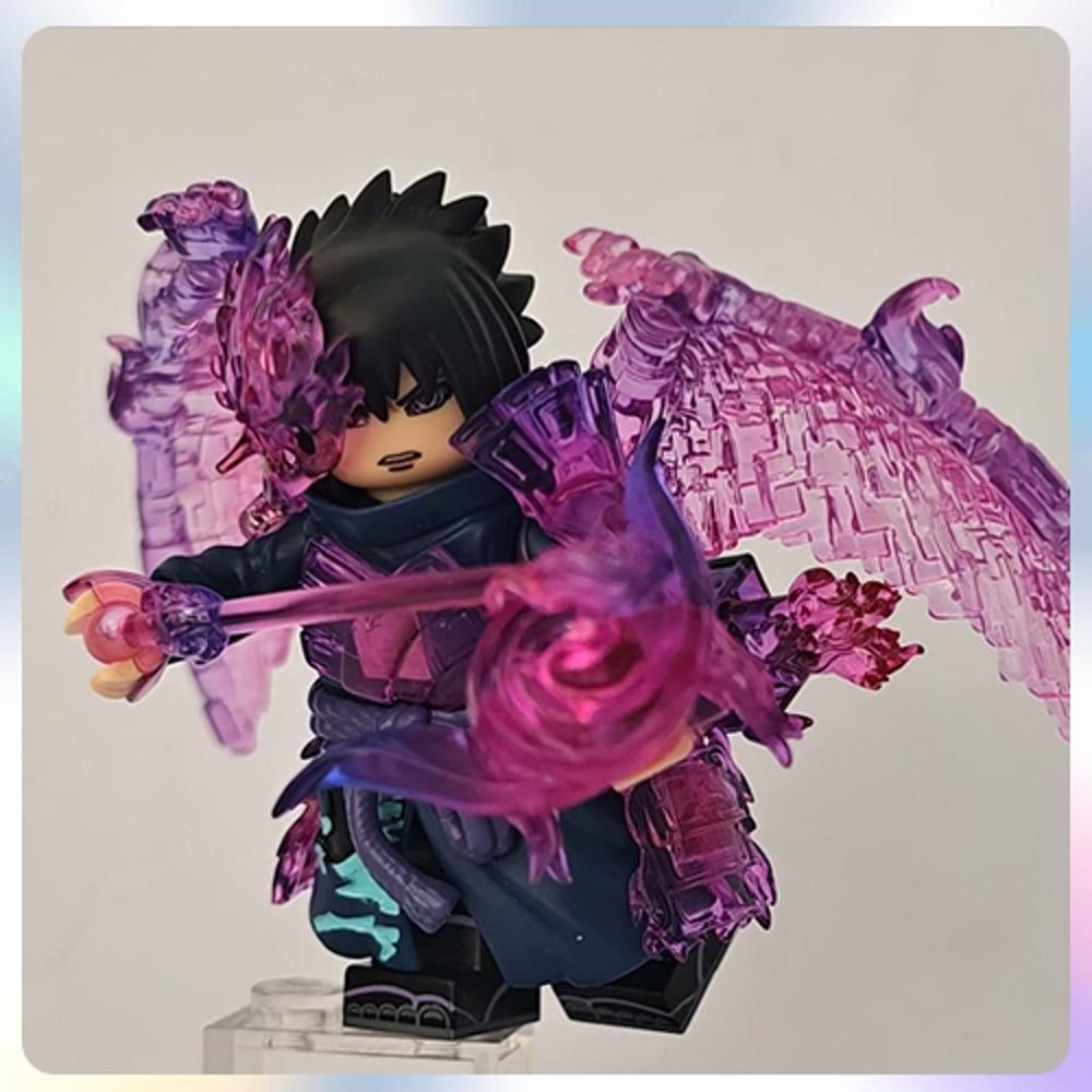 나루토 사스케 스사노오 합체 버전 HOWE 브릭 풀세트 블록 피규어 레고 커스텀