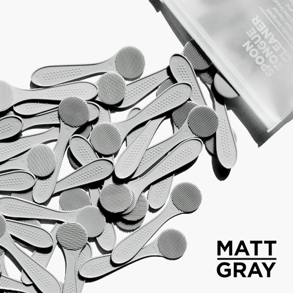 [본사몰] 맷그레이 스푼 혀클리너 입냄새 지우개 휴대용 여행용 설태 백태 일회용 1회용