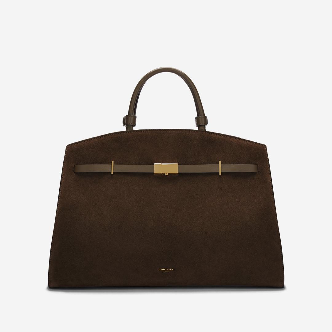 The Hudson - One Size / mocha suede & mocha smooth
