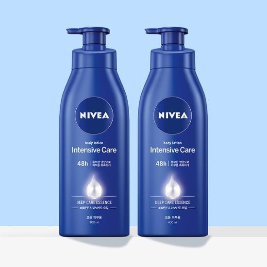 [1+1] 니베아 인텐시브 바디로션 더블 기획 (400ml+400ml)