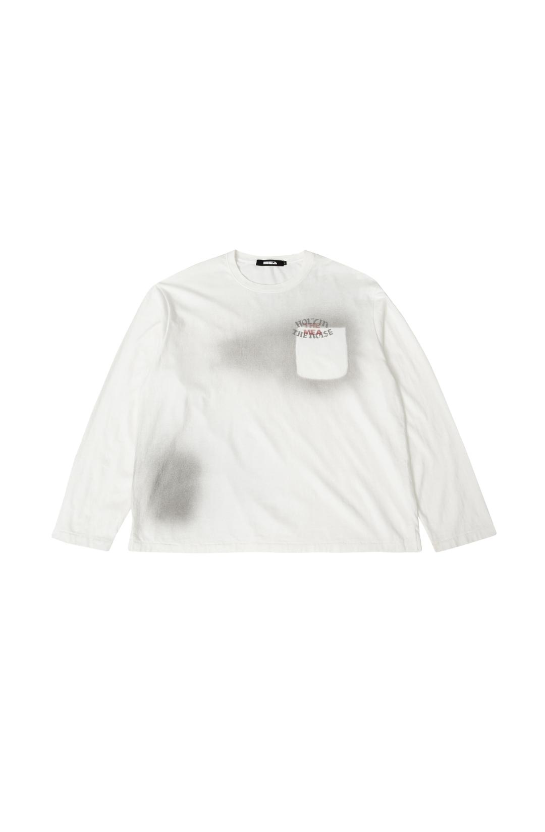 VINTAGE LIP L/S TOP [WHITE]