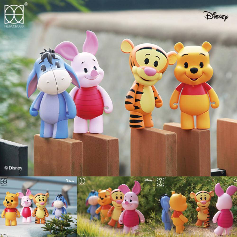 디즈니 곰돌이 푸 위니더 푸우 티거 피글렛 이오르 귀여운 피규어 15cm