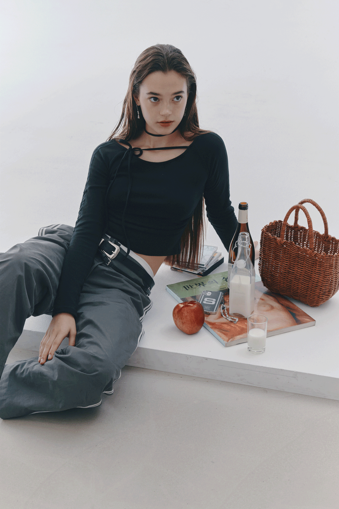 BLAIR STRAP TOP (BLACK)