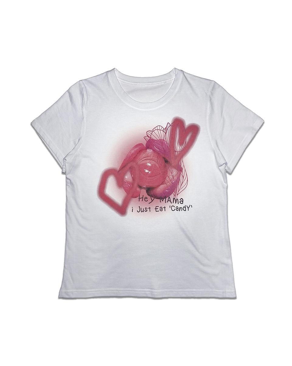 KATER  Tulip Candy Tee White