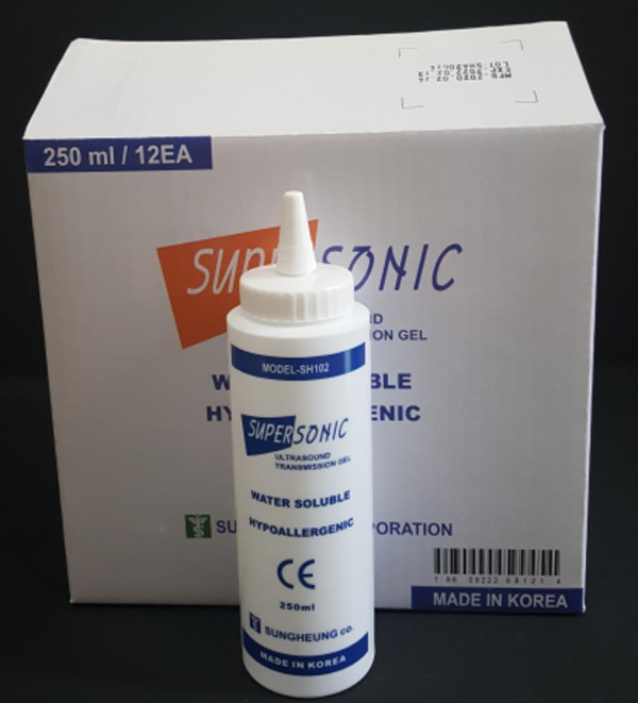 초음파젤 초음파겔 얼굴용 250ml 1박스(12개)