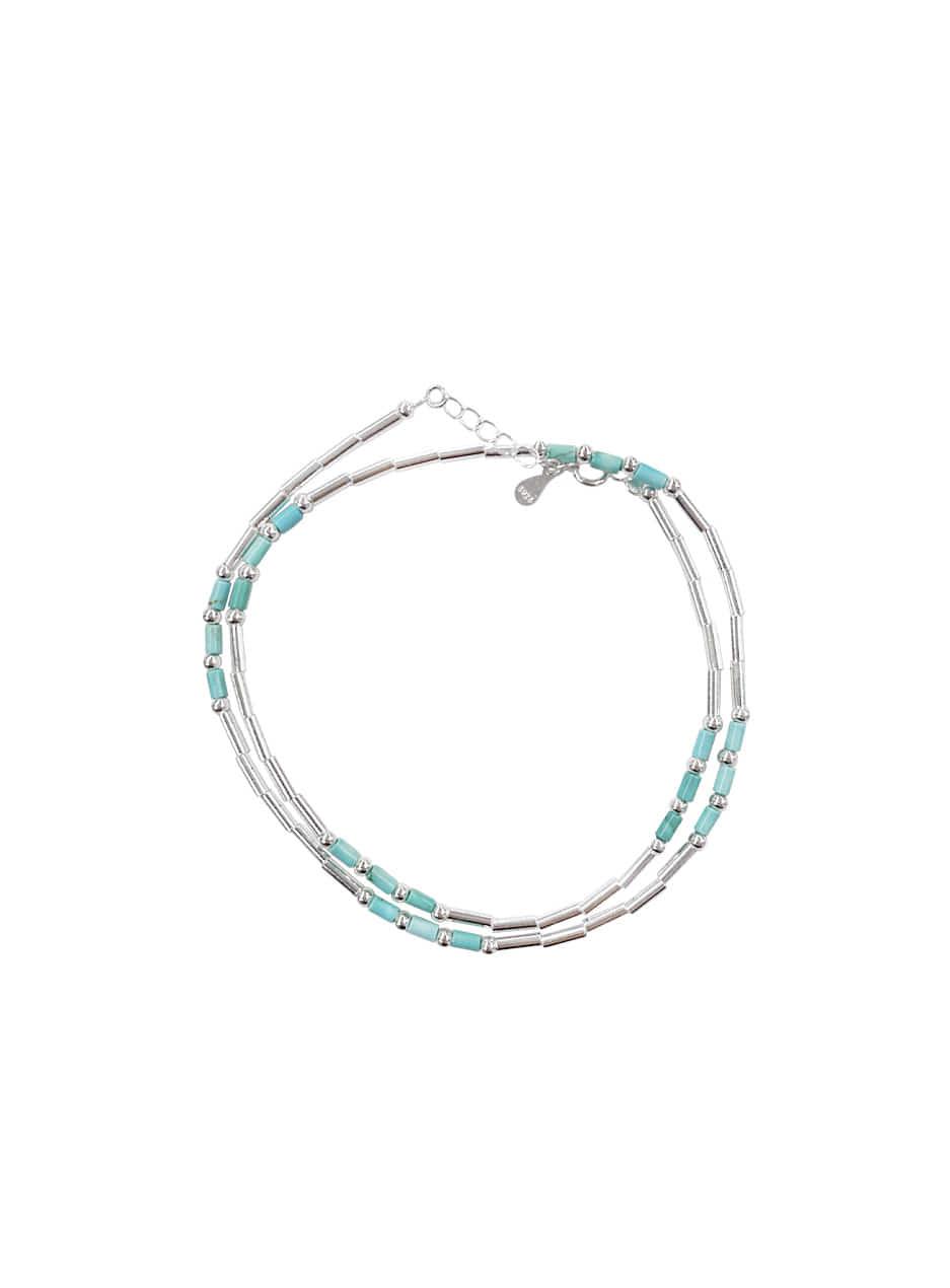 Mint Tube Necklace