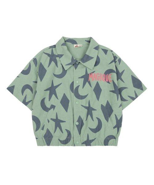 매직 숏 슬리브 재킷_민트