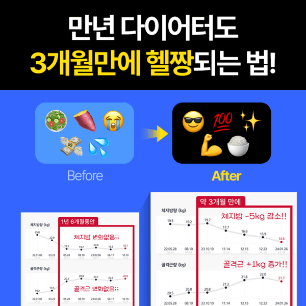 [급찐급빠 프로모션🔥] 운동일지 템플릿(구글시트/엑셀) + 운동가이드(PDF) + 운동일러스트100(PDF) + N분할루틴 가이드(PDF) : "헬짱일지" 패키지💙