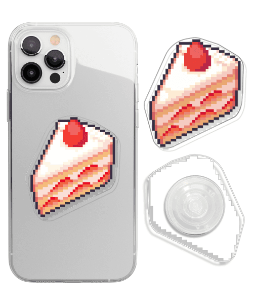 딸기케이크 픽셀톡