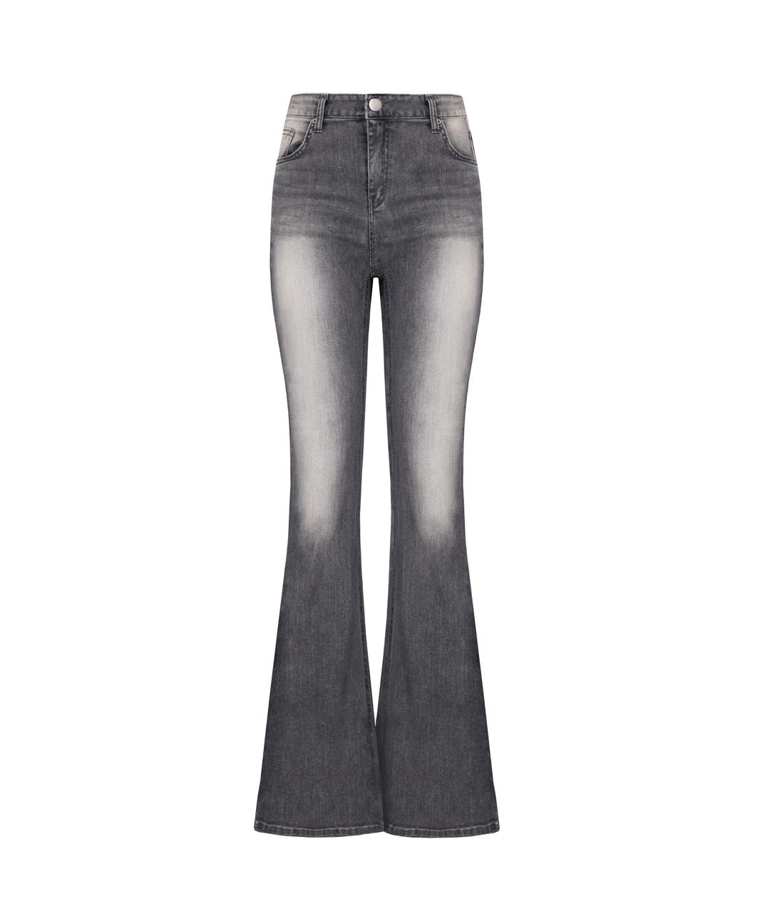 컴아웃앤플레이 Washed denim bootcut jeans