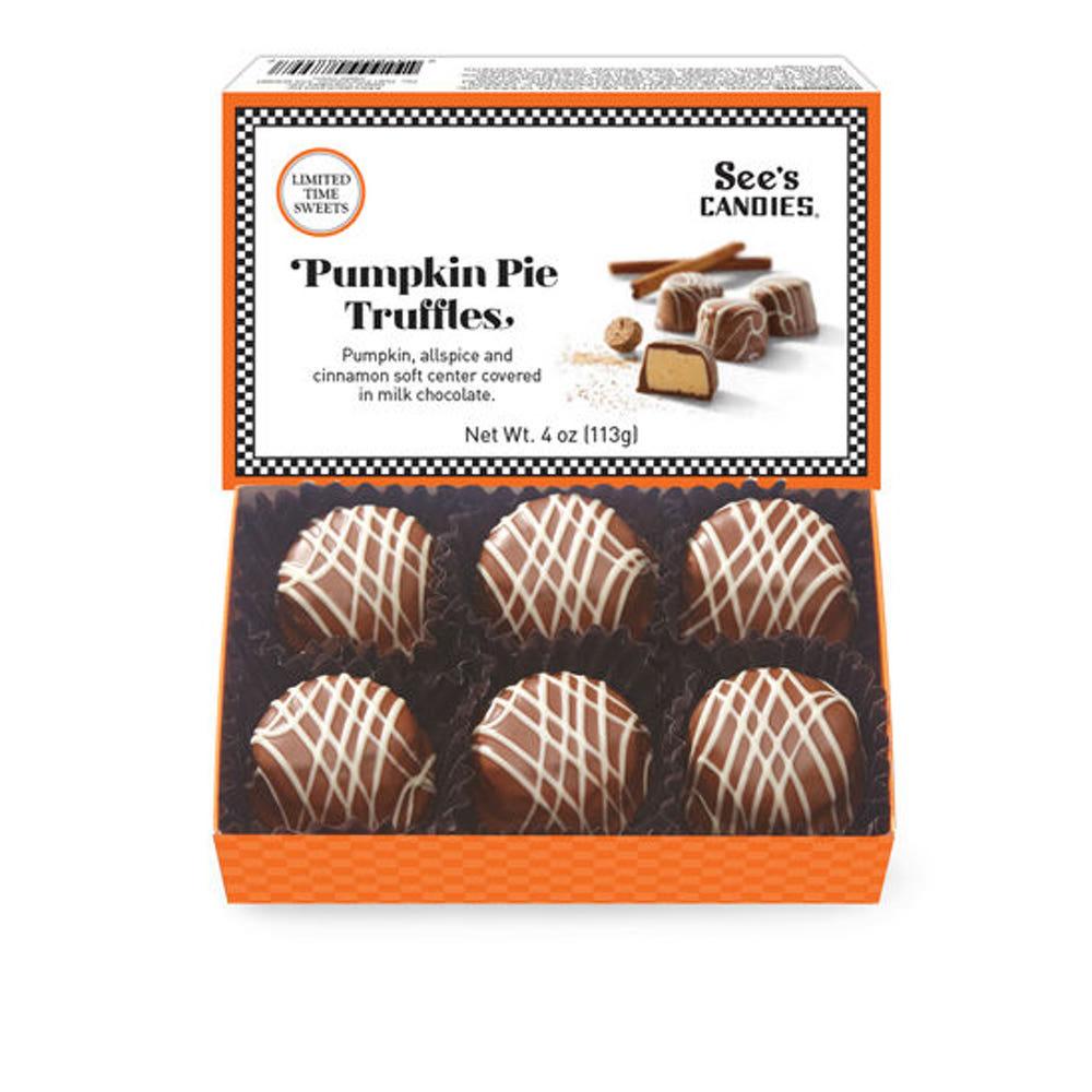 See's candies 씨즈캔디 호박파이 트러플 초콜릿 6피스 워렌버핏 초콜릿
