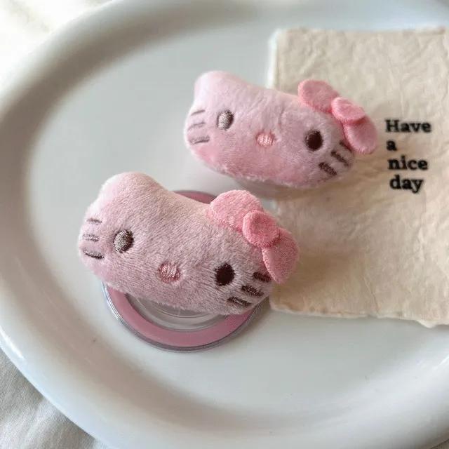 러블리❤️ 키티 쿠션 맥세이프 스마트그립 톡 인형 스마트톡 휴대폰 거치대