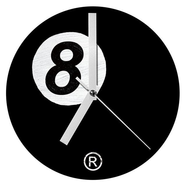 [ 시계 ] 8ball Series X Design wall clock 에잇볼 당구공8 시계 디자인 벽시계 집들이 개업 카페 원룸 거실 신혼 액자 인테리어 탁상 시계 미드센추리모던
