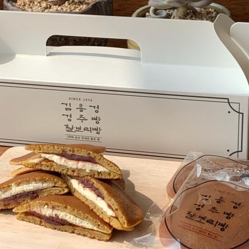 크림치즈 찰보리빵