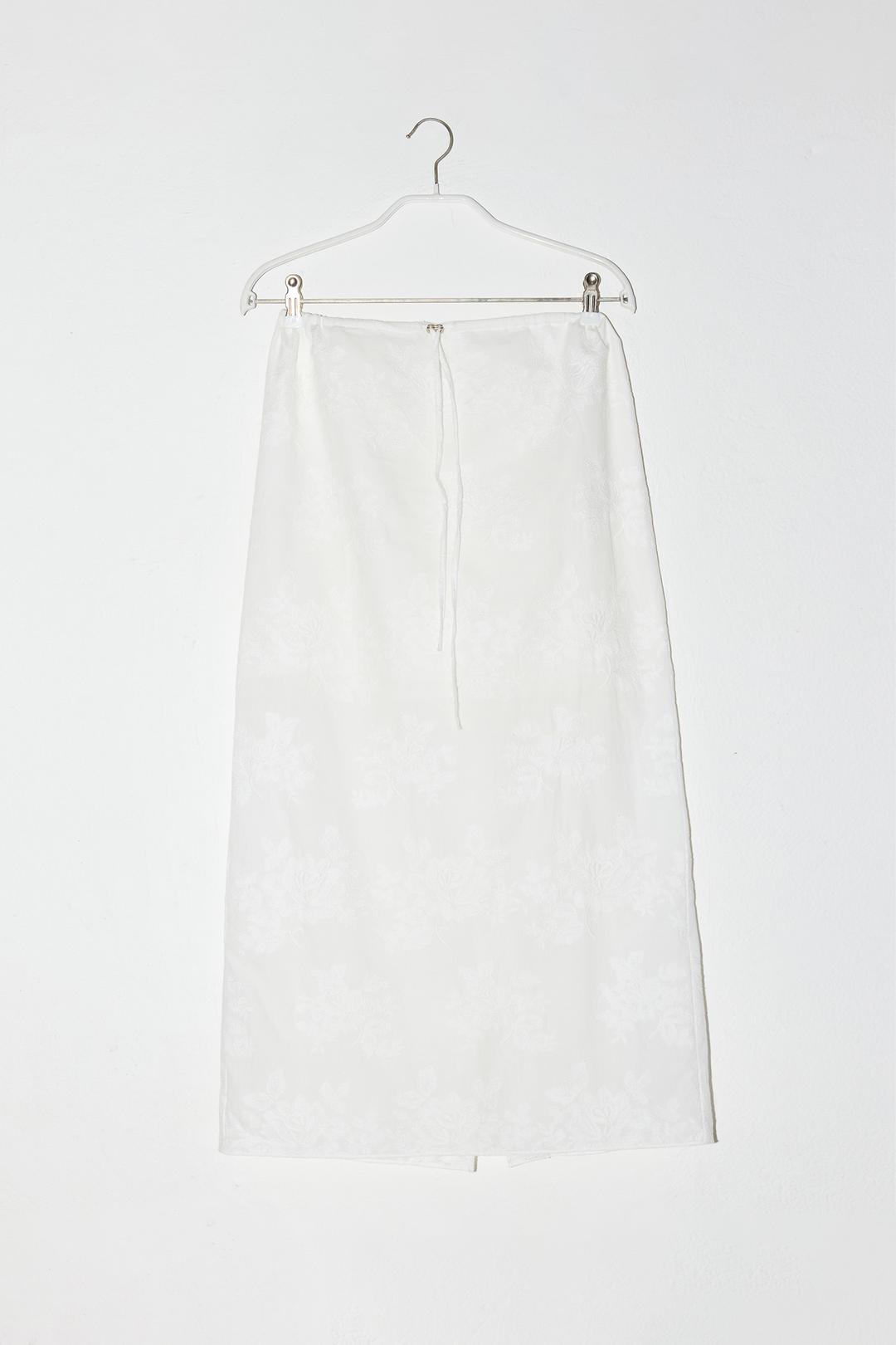 [1차 REORDER] FLOWER LACE SKIRT