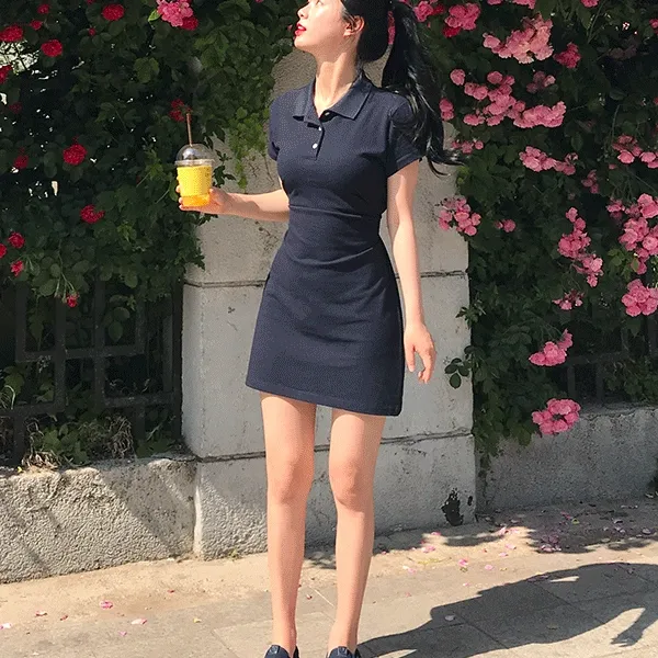 💙여기가 원조💙[MADE] 파인 피케 ops(하객룩/데이트룩/데일리룩)