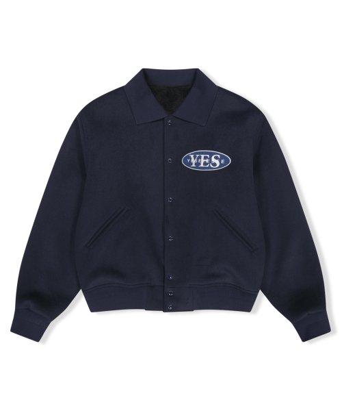 Poker Varsity Jacket Navy