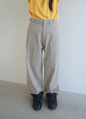 에프터먼데이 bizo chino cotton slacks (2c)
