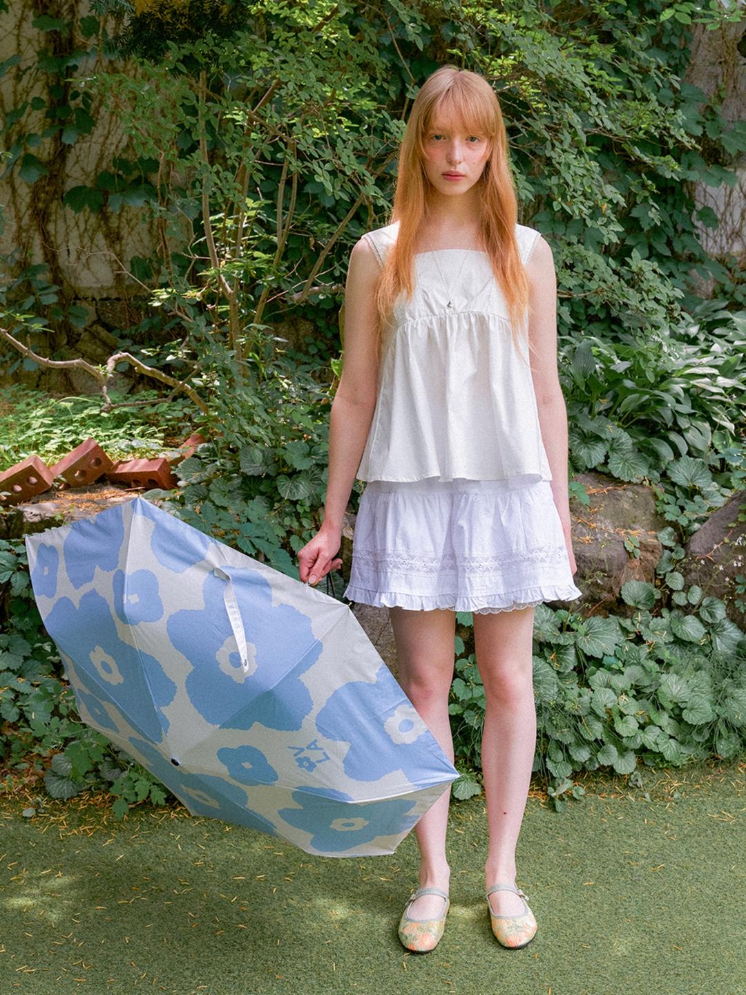 [빙빙착용] POMPOM DAISY SUN-GUARD UMBRELLA_3COLOR UM001