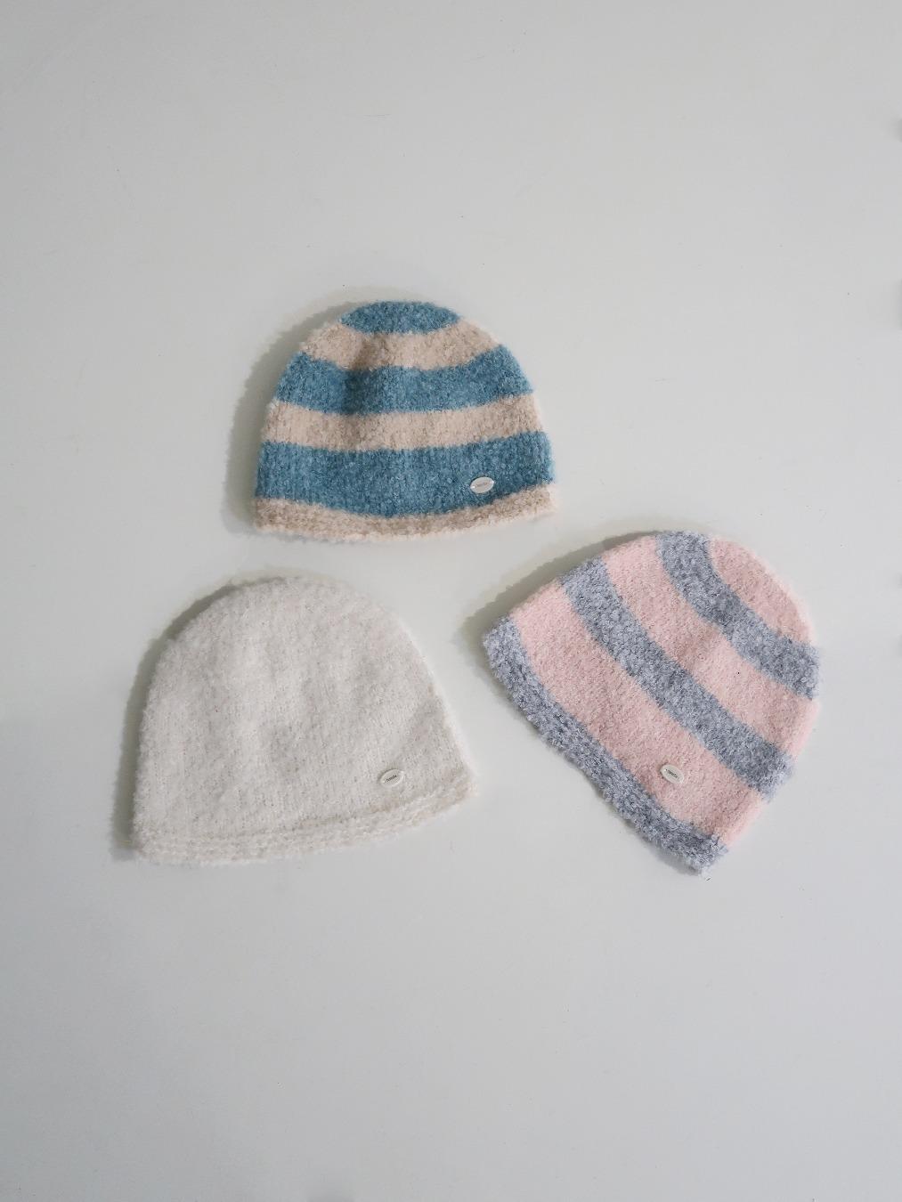 단가라 부클 beanie