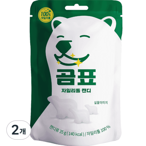 곰표 자일리톨 캔디, 35g, 2개