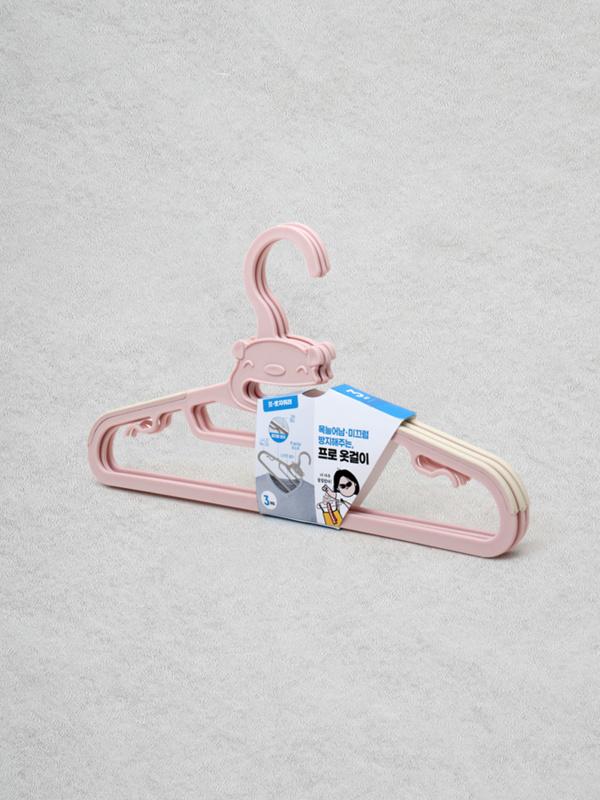 논슬립 돼지 옷걸이 3P