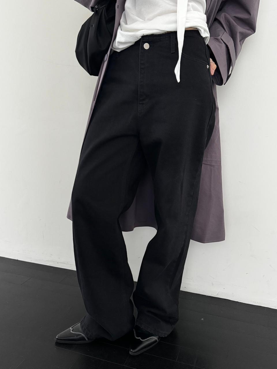 410 / NO WAISTBAND STRAIGHT PANTS