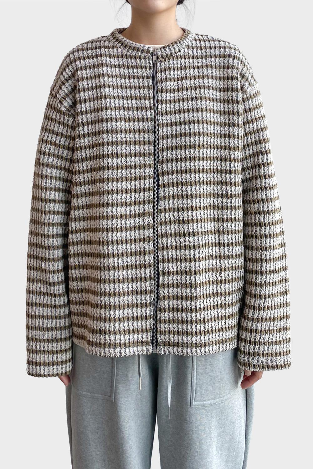 [23AW] 투리아 니트 집업 4color