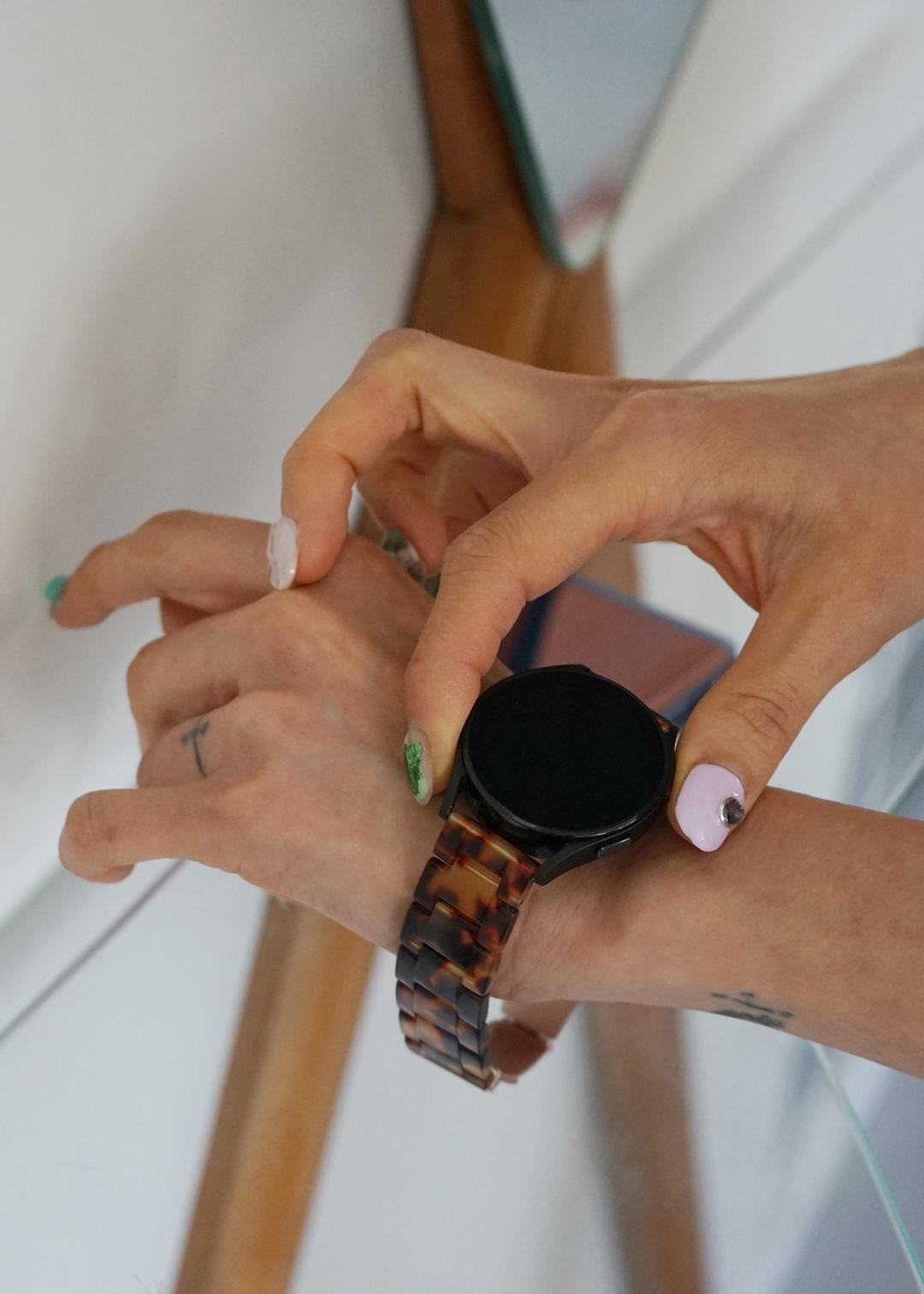 [2nd] Tortoise Shell Watch Strap - Galaxy Watch