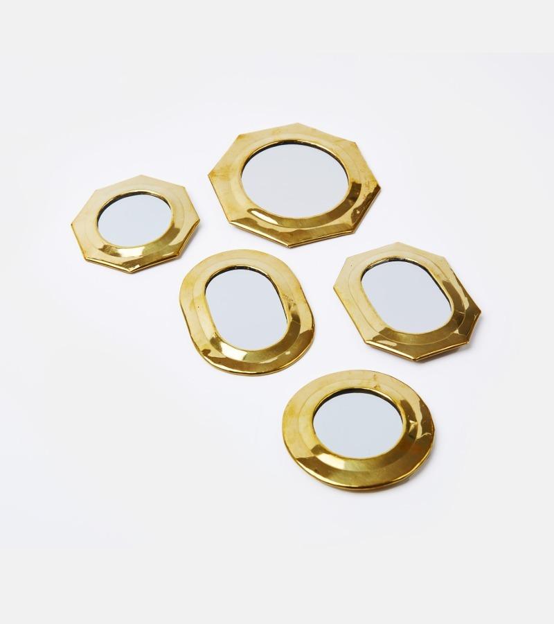 Brass Mirror