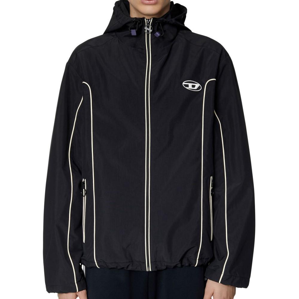 디젤 콘트라스트 파이핑 윈드브레이커 자켓 유니섹스 J-Hives