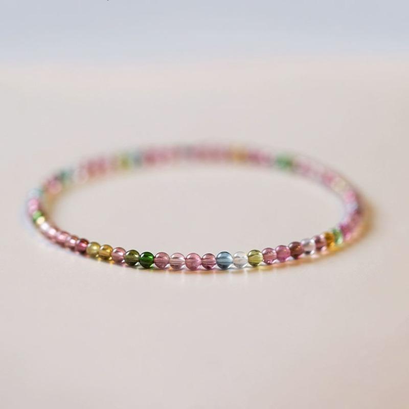 가지니샵 소원을 이루는 레인보우 소원석 레인보우 초재납복 천연 벽새 팔찌 [ 신상 특가! 3일 ]