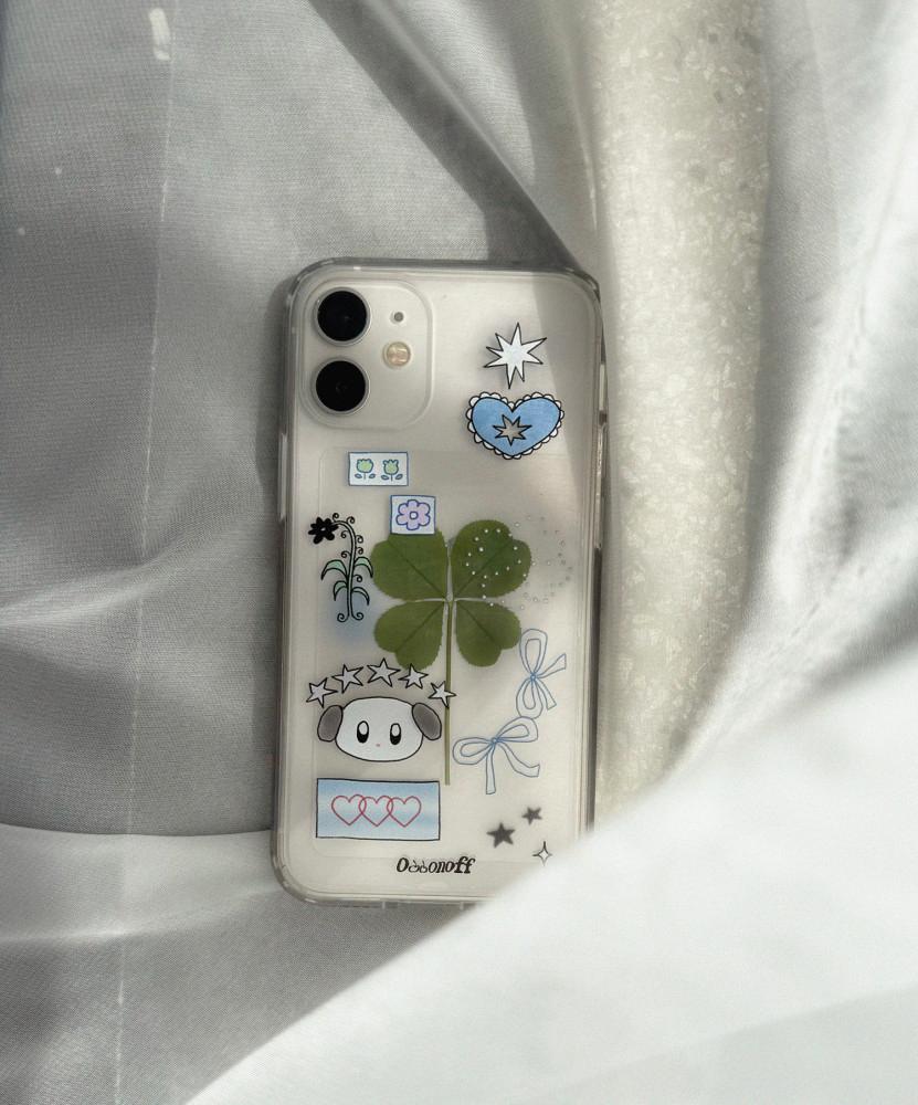Mini Collge Phone case(Blue) | 12mini