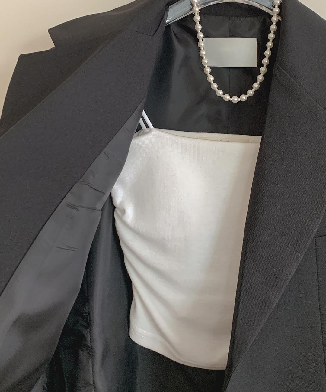 [💖재구매최고/이너/나시💖][MADE][롱,숏/라지사이즈추가] 사이드셔링 캡내장 나시