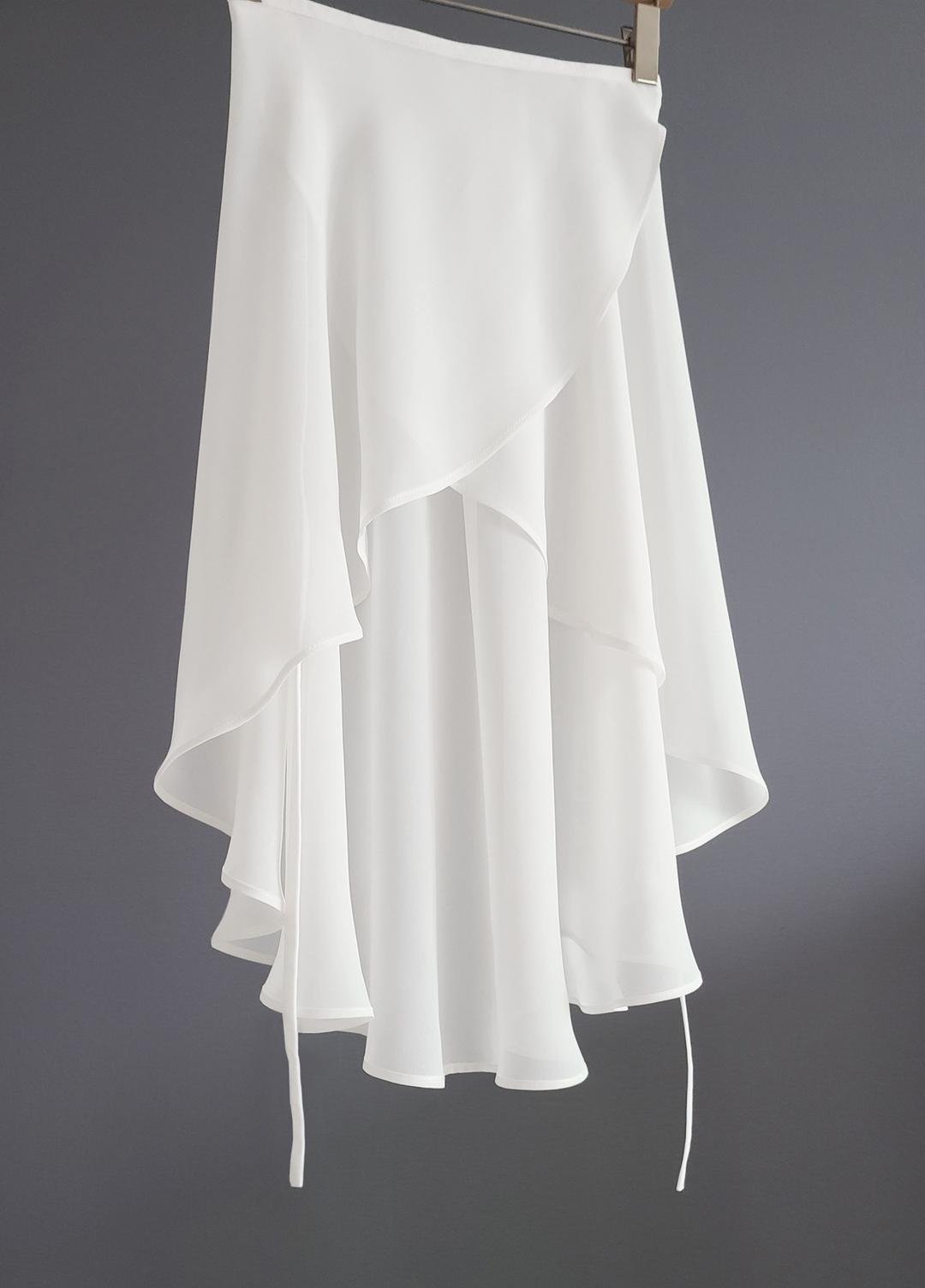 Ivory Wrap Skirt (아이보리)