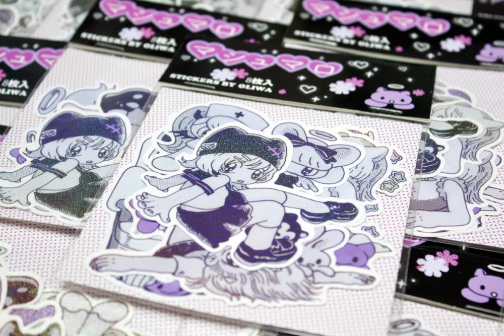 [ Oliwa ] MASHUMARO flake sticker