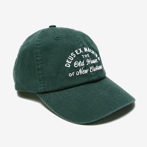 데우스 클래식 볼캡 CLASSIC DAD CAP OLD HOUSE WORK GREEN