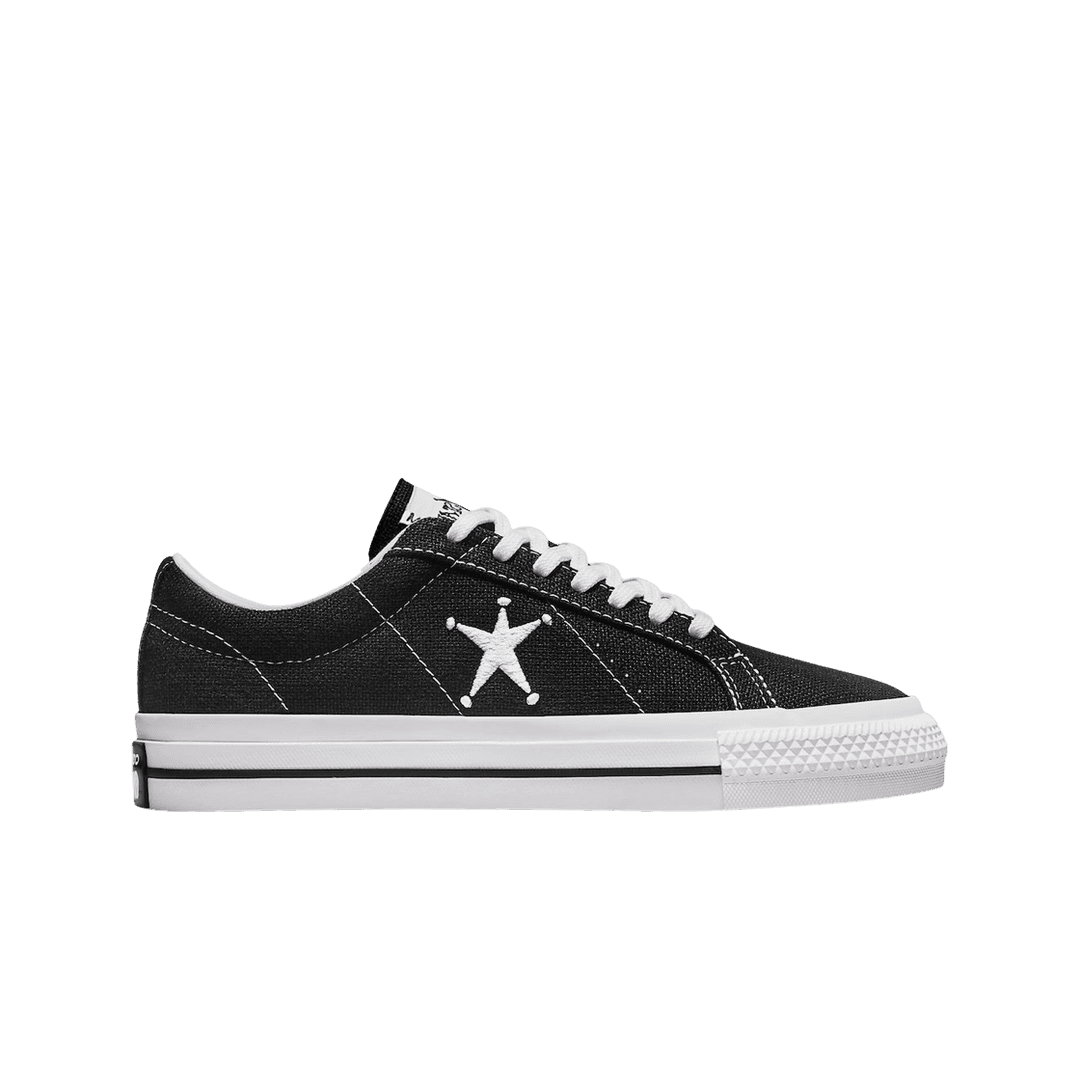 Converse x Stussy One Star Ox Black