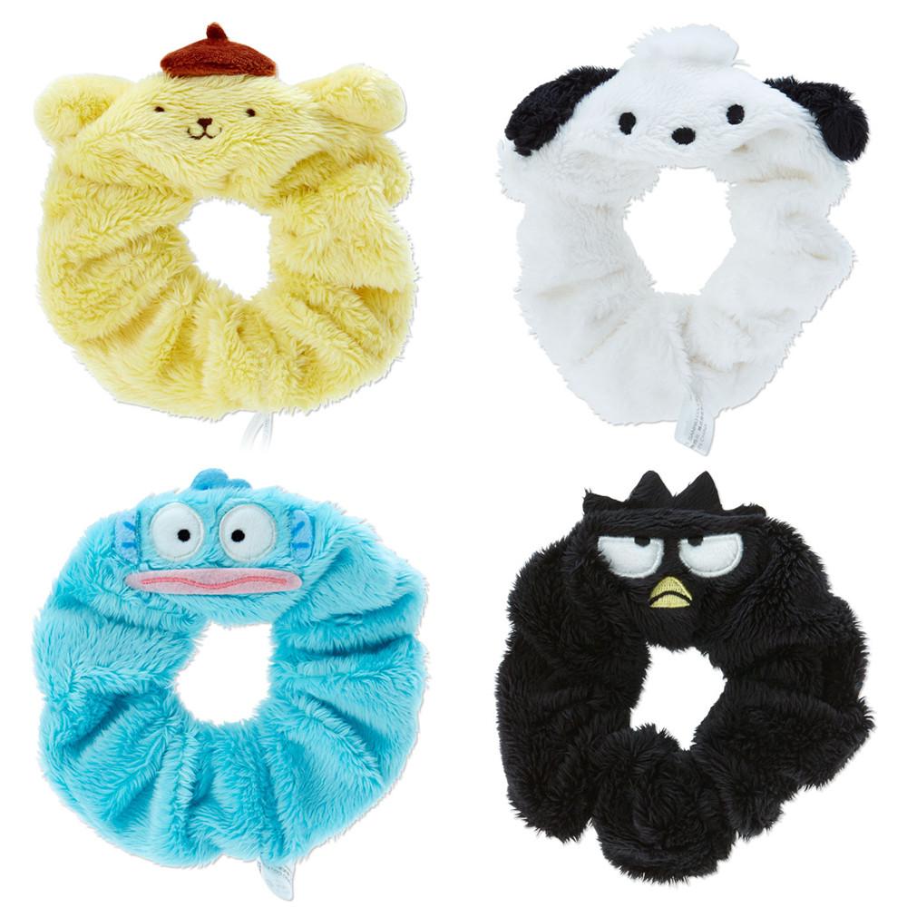 산리오 마스코트 헤어슈슈/폼폼푸린 포차코 항교돈 바츠마루 곱창머리끈 곱창밴드 스크런치