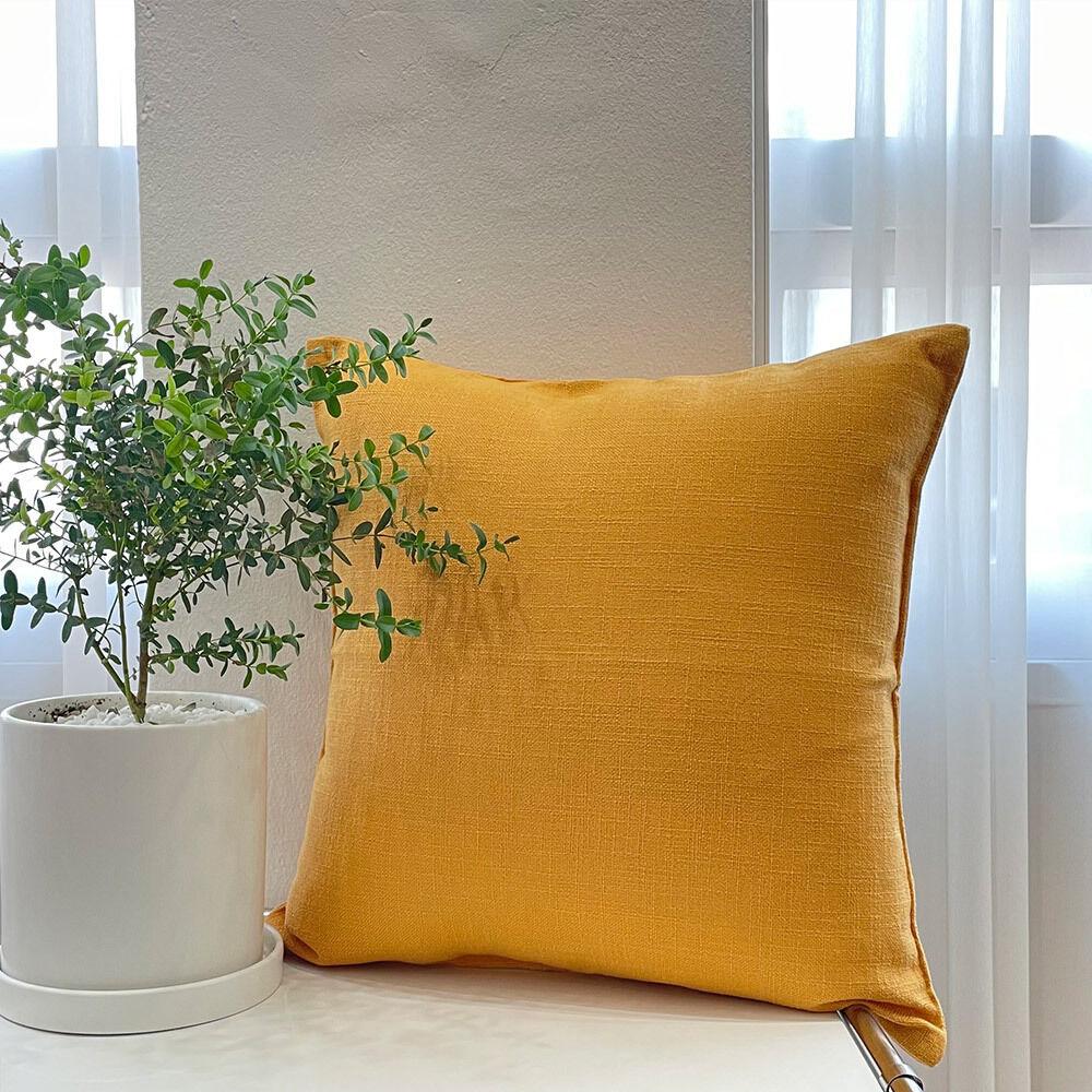 러프 소파 쿠션커버 45x45 심플솔리드 J