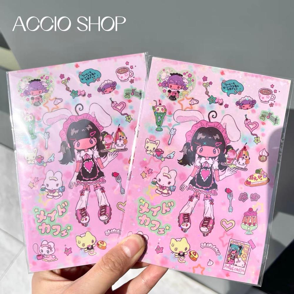[ ACCIO SHOP ] 메이드 걸 스티커 2종 by Sunonebird