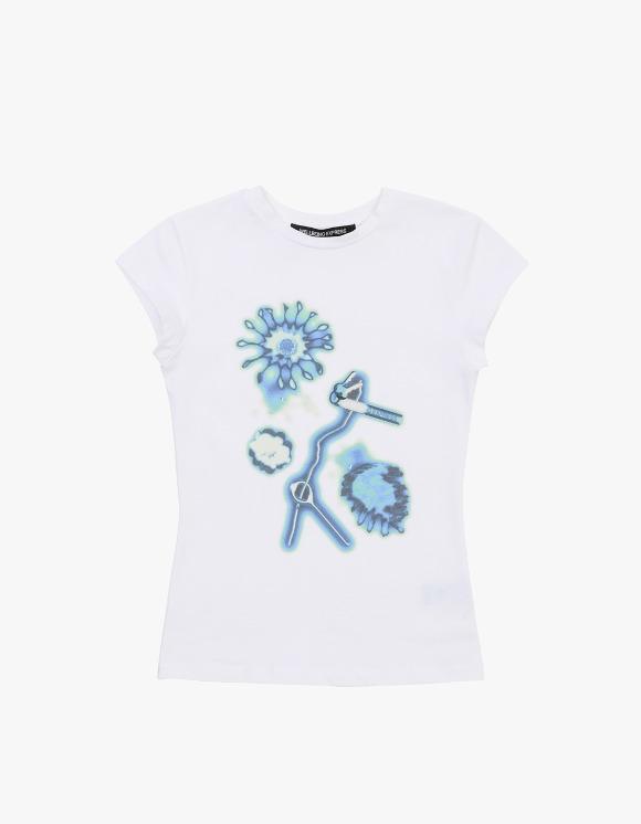 Photogram Tight Tee - White