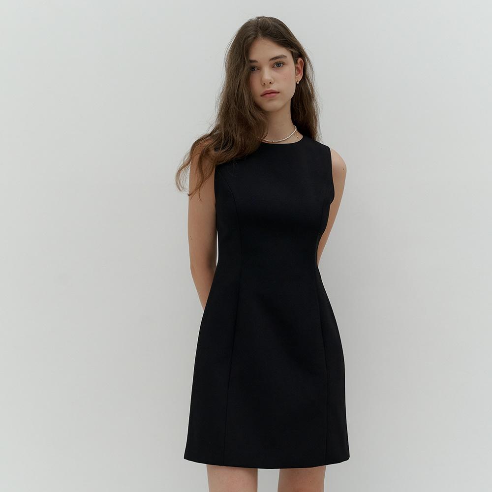 Double Back Ribbon Dress(2color)